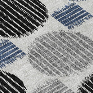 Homeroots 3' Stylish Beige Brown And Ivory Geometric Area Rug – Perfect For Indoor Or Outdoor Spaces! 5' X 8' Polyester 593595