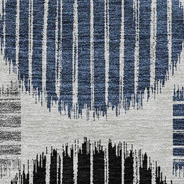 Homeroots 3' Stylish Beige Brown And Ivory Geometric Area Rug – Perfect For Indoor Or Outdoor Spaces! 8' X 10' Polyester 593597