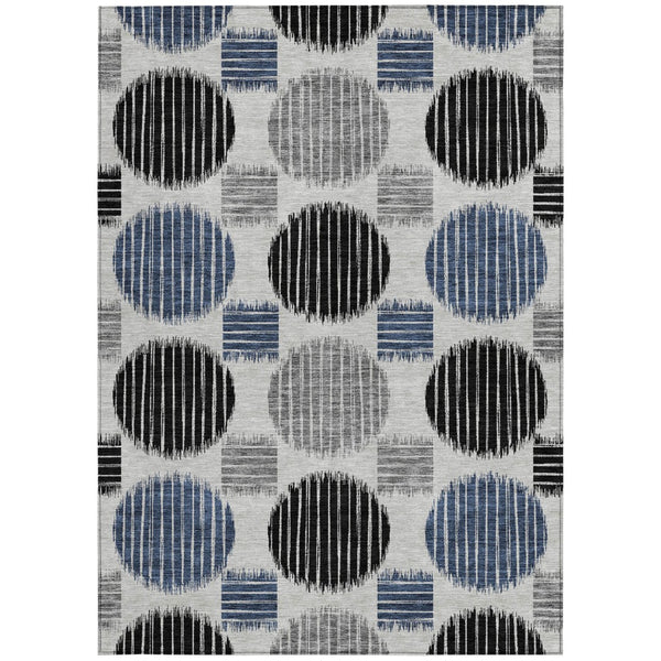 Homeroots 3' Stylish Beige Brown And Ivory Geometric Area Rug – Perfect For Indoor Or Outdoor Spaces! 10' X 14' Polyester 593599