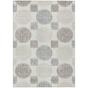 HomeRoots 9' Stylish Geometric Area Rug for Indoor and Outdoor Use - Washable, Durable, and Low-Maintenance Design 9' X 12' 593604