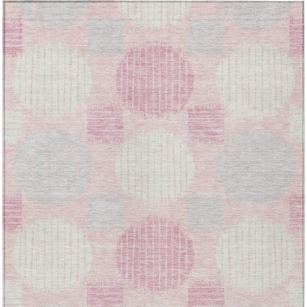 Homeroots 3' Stylish Beige Brown And Ivory Geometric Area Rug – Perfect For Indoor Or Outdoor Spaces! 8' X 10' Polyester 593615