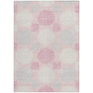 Homeroots 3' Stylish Beige Brown And Ivory Geometric Area Rug – Perfect For Indoor Or Outdoor Spaces! 10' X 14' Polyester 593617