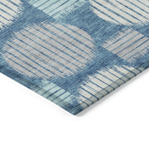 Homeroots 3' Stylish Beige Brown And Ivory Geometric Area Rug – Perfect For Indoor Or Outdoor Spaces! 8' X 10' Polyester 593639