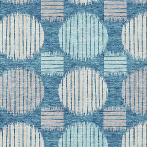 Homeroots 3' Stylish Beige Brown And Ivory Geometric Area Rug – Perfect For Indoor Or Outdoor Spaces! 8' X 10' Polyester 593639