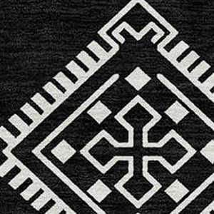 Homeroots 3' Stylish Beige & Brown Southwestern Washable Rug For Indoor And Outdoor Living Spaces Decor 9' X 12' Polyester 593652