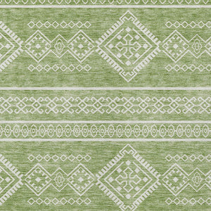 Homeroots 3' Stylish Beige & Brown Southwestern Washable Rug For Indoor And Outdoor Living Spaces Decor 9' X 12' Polyester 593676