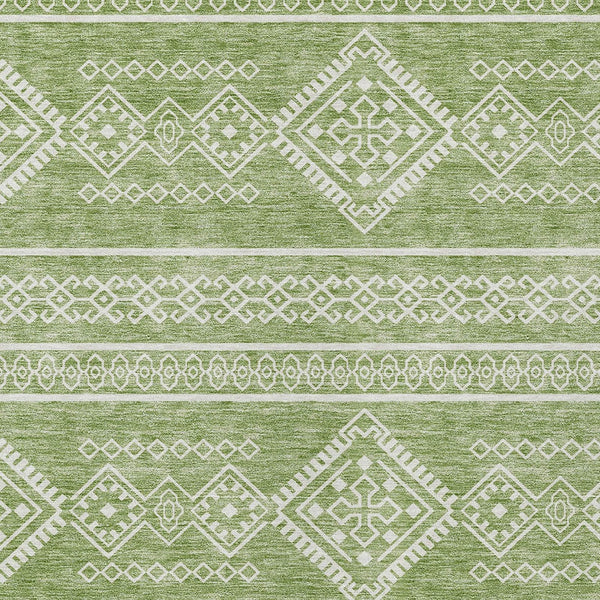 Homeroots 3' Stylish Beige & Brown Southwestern Washable Rug For Indoor And Outdoor Living Spaces Decor 9' X 12' Polyester 593676