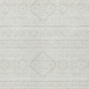 Homeroots 3' Stylish Beige & Brown Southwestern Washable Rug For Indoor And Outdoor Living Spaces Decor 3' X 5' Polyester 593690