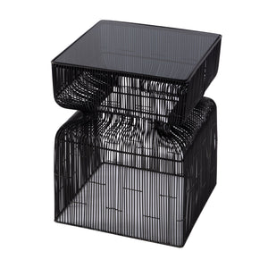Butler Specialty Butler 14" Square Stainless Steel End Table - Modern Industrial Design For Home & Commercial Spaces Bronze Stainless Steel 5937025-butler
