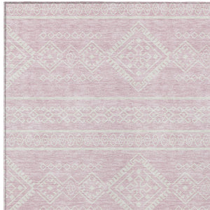 Homeroots 3' Stylish Beige & Brown Southwestern Washable Rug For Indoor And Outdoor Living Spaces Decor 3' X 5' Polyester 593702