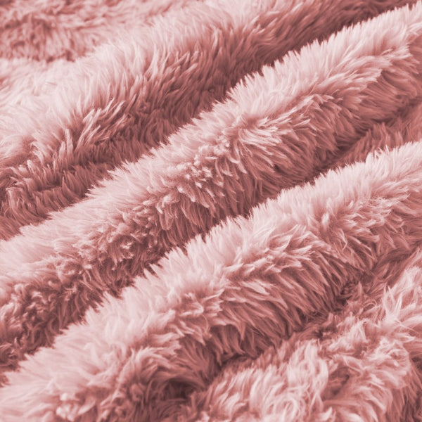 English Elm 114''soft Plush Modular Sectional Sofa with Cloud Cushions for Living Room Theater Pink W714S01558