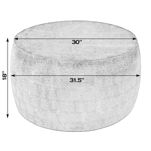 Butler Specialty Company 31.5" Round Stainless Steel Coffee Table In Antique Gold For Modern Spaces Antique Gold Stainless Steel 5938226-butler