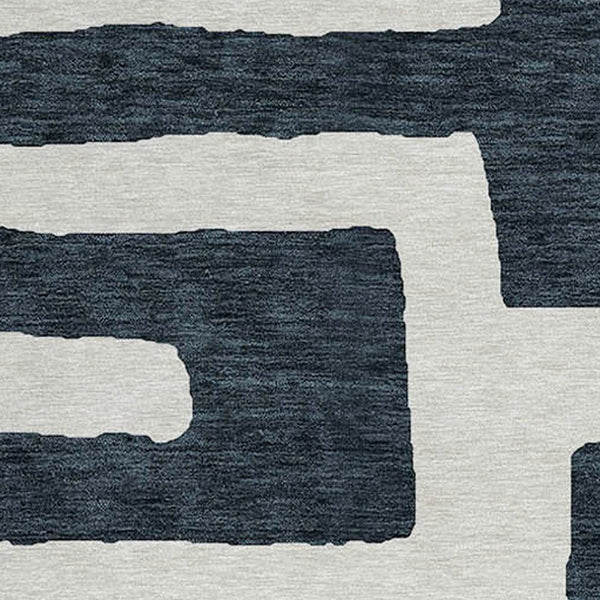 Homeroots 3' Artichoke Green Abstract Area Rug - Stylish, Washable Indoor-outdoor Design For All Spaces 8' Round Polyester 593824