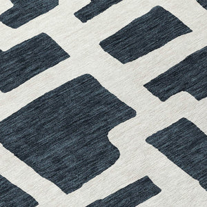 Homeroots 3' Artichoke Green Abstract Area Rug - Stylish, Washable Indoor-outdoor Design For All Spaces 8' Round Polyester 593824