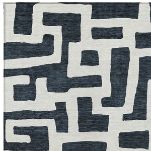 Homeroots 3' Artichoke Green Abstract Area Rug - Stylish, Washable Indoor-outdoor Design For All Spaces 9' X 12' Polyester 593826