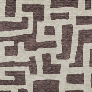 Homeroots 3' Artichoke Green Abstract Area Rug - Stylish, Washable Indoor-outdoor Design For All Spaces 9' X 12' Polyester 593832