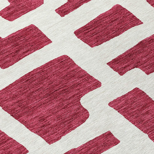 Homeroots 3' Artichoke Green Abstract Area Rug - Stylish, Washable Indoor-outdoor Design For All Spaces 9' X 12' Polyester 593838