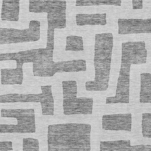 Homeroots 3' Artichoke Green Abstract Area Rug - Stylish, Washable Indoor-outdoor Design For All Spaces 8' X 10' Polyester 593855