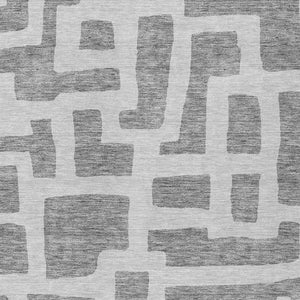 Homeroots 3' Artichoke Green Abstract Area Rug - Stylish, Washable Indoor-outdoor Design For All Spaces 9' X 12' Polyester 593856