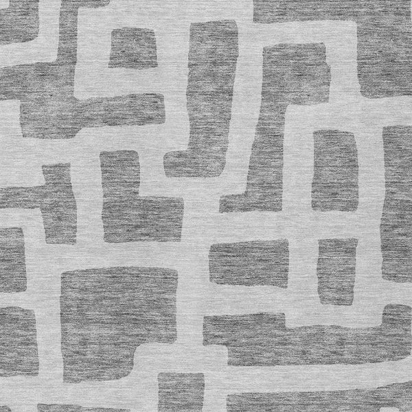 Homeroots 3' Artichoke Green Abstract Area Rug - Stylish, Washable Indoor-outdoor Design For All Spaces 9' X 12' Polyester 593856