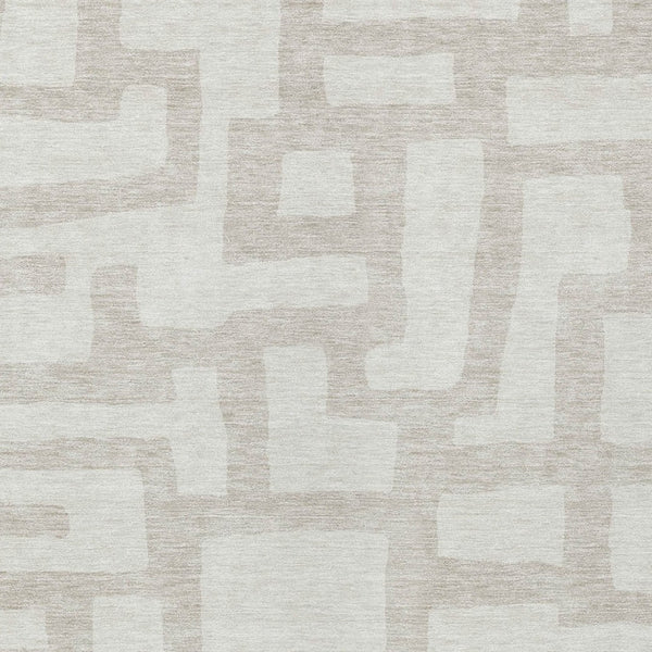 Homeroots 3' Artichoke Green Abstract Area Rug - Stylish, Washable Indoor-outdoor Design For All Spaces 3' X 5' Polyester 593858