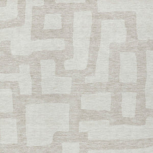 Homeroots 3' Artichoke Green Abstract Area Rug - Stylish, Washable Indoor-outdoor Design For All Spaces 5' X 8' Polyester 593859