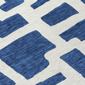 Homeroots 3' Artichoke Green Abstract Area Rug - Stylish, Washable Indoor-outdoor Design For All Spaces 8' Round Polyester 593866