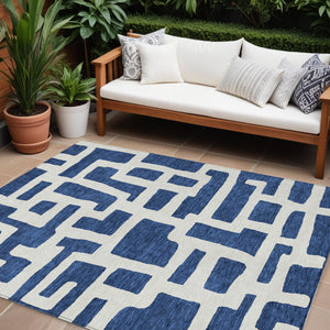 Homeroots 3' Artichoke Green Abstract Area Rug - Stylish, Washable Indoor-outdoor Design For All Spaces 9' X 12' Polyester 593868