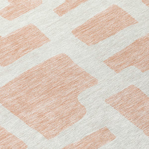 Homeroots 3' Artichoke Green Abstract Area Rug - Stylish, Washable Indoor-outdoor Design For All Spaces 8' Round Polyester 593872