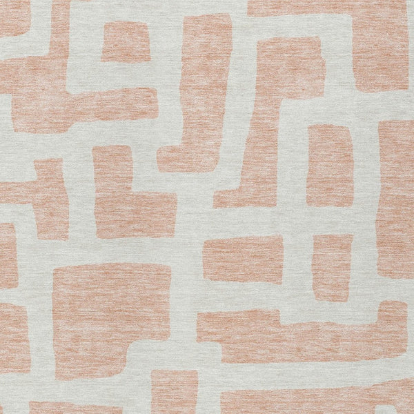 Homeroots 3' Artichoke Green Abstract Area Rug - Stylish, Washable Indoor-outdoor Design For All Spaces 8' X 10' Polyester 593873