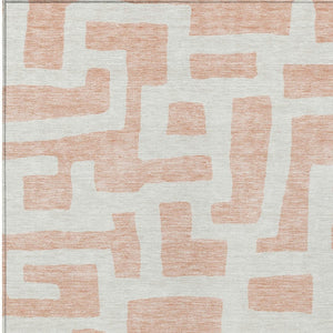 Homeroots 3' Artichoke Green Abstract Area Rug - Stylish, Washable Indoor-outdoor Design For All Spaces 9' X 12' Polyester 593874