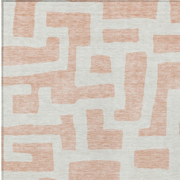 Homeroots 3' Artichoke Green Abstract Area Rug - Stylish, Washable Indoor-outdoor Design For All Spaces 9' X 12' Polyester 593874