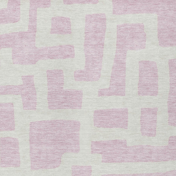 Homeroots 3' Artichoke Green Abstract Area Rug - Stylish, Washable Indoor-outdoor Design For All Spaces 5' X 8' Polyester 593877