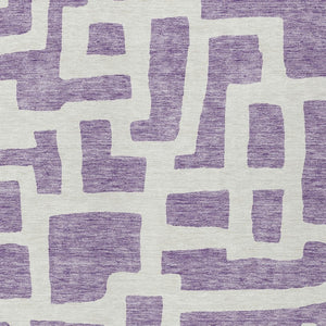 Homeroots 3' Artichoke Green Abstract Area Rug - Stylish, Washable Indoor-outdoor Design For All Spaces 8' X 10' Polyester 593887