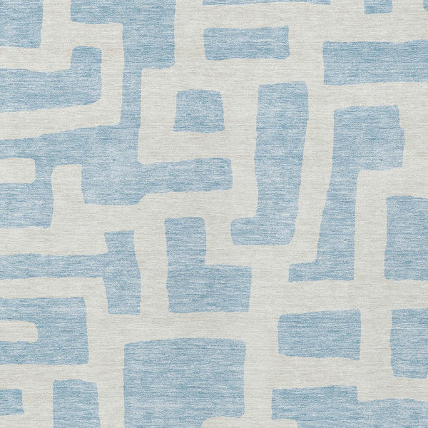 Homeroots 3' Artichoke Green Abstract Area Rug - Stylish, Washable Indoor-outdoor Design For All Spaces 3' X 5' Polyester 593890