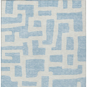 Homeroots 3' Artichoke Green Abstract Area Rug - Stylish, Washable Indoor-outdoor Design For All Spaces 9' X 12' Polyester 593894
