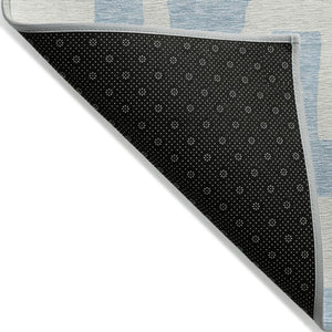 Homeroots 3' Artichoke Green Abstract Area Rug - Stylish, Washable Indoor-outdoor Design For All Spaces 9' X 12' Polyester 593894