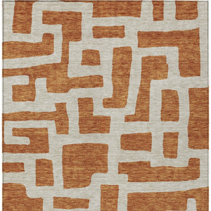 Homeroots 3' Artichoke Green Abstract Area Rug - Stylish, Washable Indoor-outdoor Design For All Spaces 9' X 12' Polyester 593912