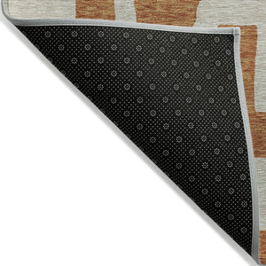 Homeroots 3' Artichoke Green Abstract Area Rug - Stylish, Washable Indoor-outdoor Design For All Spaces 9' X 12' Polyester 593912