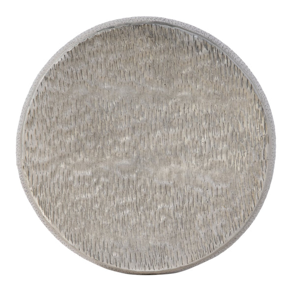 Butler Specialty Butler Sahara 12" Round Stainless Steel End Table - Elegant Antique Gold Accent For Any Space Antique Gold Stainless Steel 5939226-butler