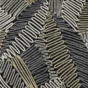 Homeroots 3' Floral Washable Area Rug In Artichoke Green, Brown, And Ivory For Indoor Or Outdoor Use 8' X 10' Polyester 593923