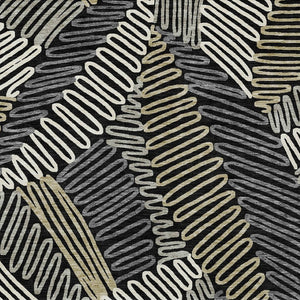 Homeroots 3' Floral Washable Area Rug In Artichoke Green, Brown, And Ivory For Indoor Or Outdoor Use 9' X 12' Polyester 593924