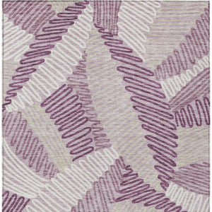 Homeroots 3' Floral Washable Area Rug In Artichoke Green, Brown, And Ivory For Indoor Or Outdoor Use 10' X 14' Polyester 593967