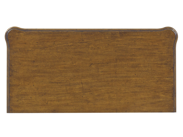 Lexington Tommy Bahama Home Tobago Drawer Chest - Exquisite Storage Solution With Bamboo Accents And Woven Raffia Fronts, Warm Finish Caribbean Sunset  593-307