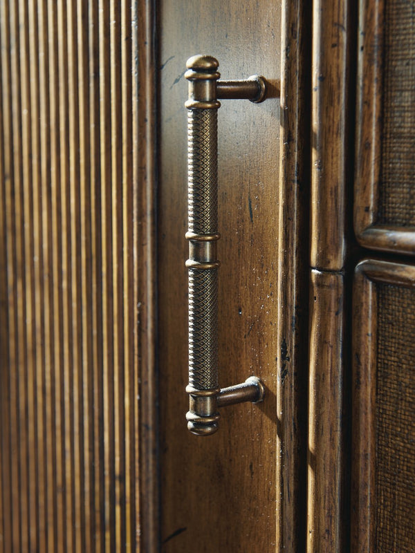 Lexington Tommy Bahama Home Balencia Elegant Chest - Inviting Storage Solution With 9 Drawers & Rattan Accents For Your Home Retreat Caribbean Sunset  593-329