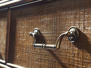 Lexington Tommy Bahama Home Balencia Elegant Chest - Inviting Storage Solution With 9 Drawers & Rattan Accents For Your Home Retreat Caribbean Sunset  593-329