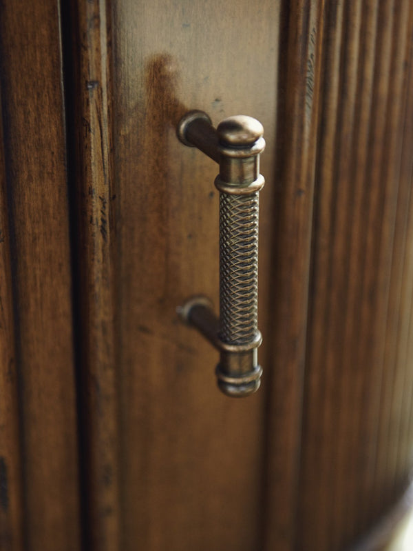 Lexington Tommy Bahama Home Trident Buffet: Exquisite Caribbean-inspired Design With Woven Raffia, Rattan, And Elegant Storage Solutions Caribbean Sunset  593-852