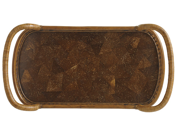 Lexington Tommy Bahama Home Veranda Bar Cart - Embrace Island Living With Handcrafted Elegance And Timeless Tropical Charm Caribbean Sunset  593-862