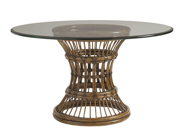 Lexington Tommy Bahama Home Latitude Dining Table - Embrace Relaxed Island Living With Exquisite Craftsmanship & Timeless Style Caribbean Sunset  593-875-54c