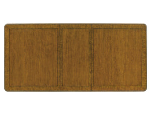 Lexington Tommy Bahama Home Fisher Island Rectangular Dining Table - Exquisite Maple & Cherry Finish For Elegant Entertaining Caribbean Sunset  593-876c